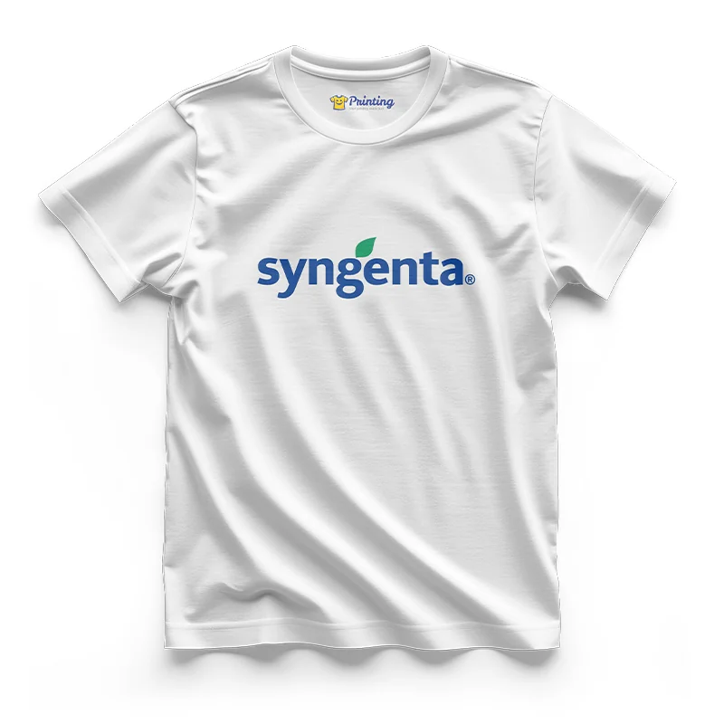 Syngenta Logo Printed - Agriculture Company Staff T-Shirts CBAC13