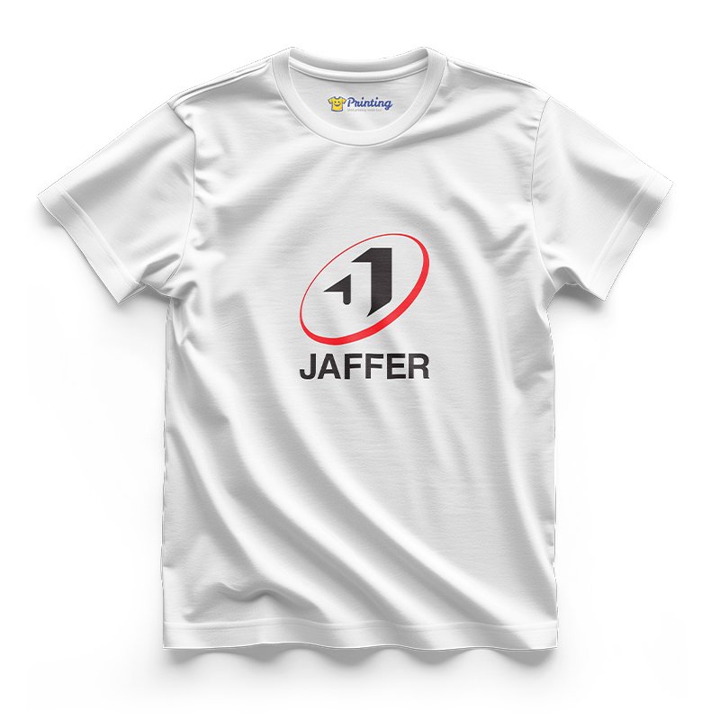 Jaffer Logo Printed - Agriculture Company Staff T-Shirts CBAC06