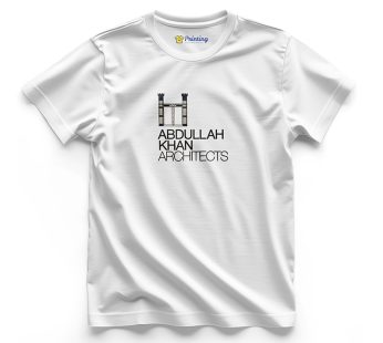 Abdullah Khan Logo Printed – Architect Companies Staff T-Shirts CBAC05