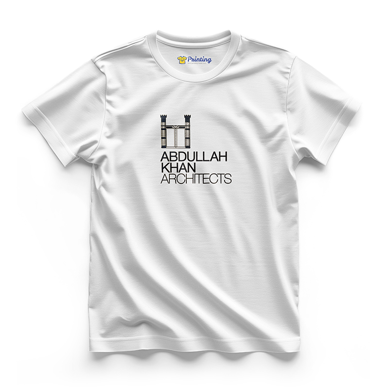 Abdullah Khan Logo Printed - Architect Companies Staff T-Shirts CBAC05