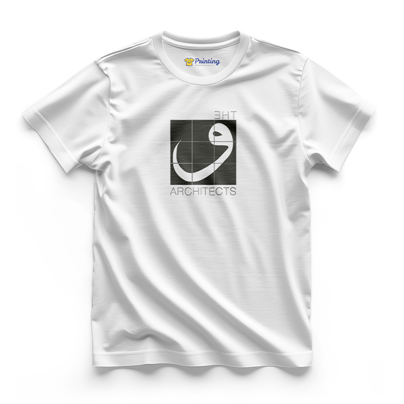 The Wow Architects Logo Printed - Architect Companies Staff T-Shirts CBAC06