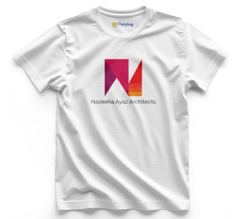 Nazeeha Ayaz Logo Printed – Architect Companies Staff T-Shirts CBAC14