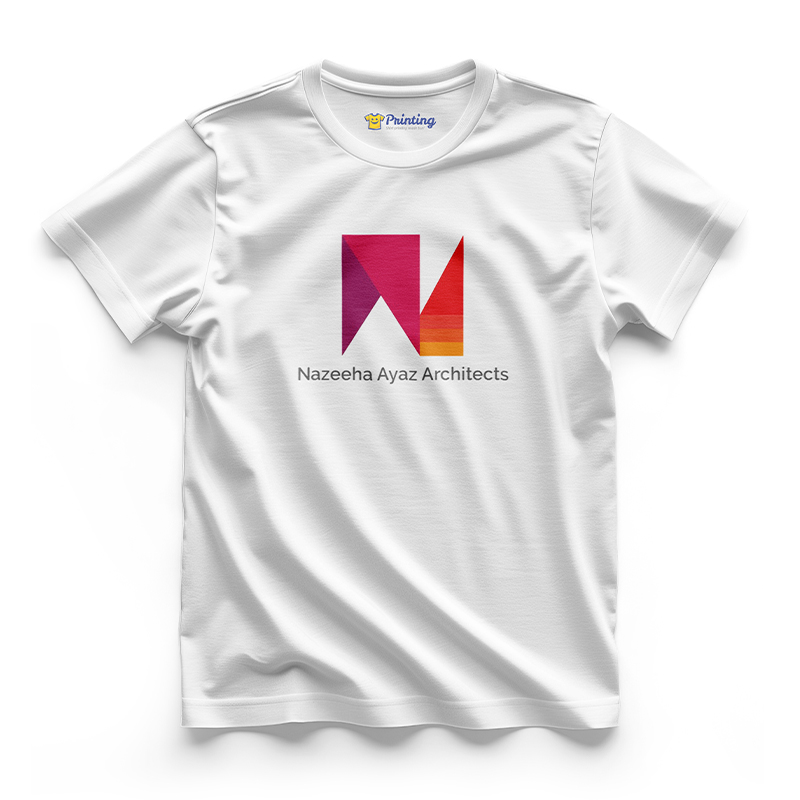 Nazeeha Ayaz Logo Printed - Architect Companies Staff T-Shirts CBAC14