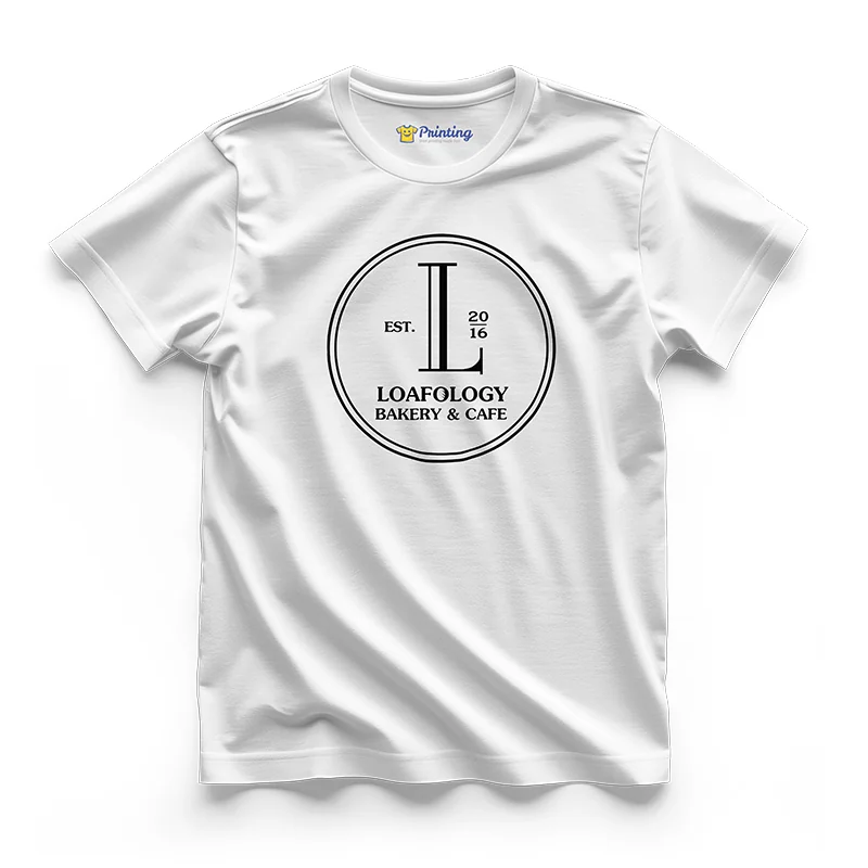 Lofoalogy Logo Printed - Bakery Staff T-Shirts CBBS03