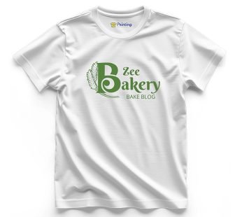 Zee Bakery Logo Printed – Bakery Staff T-Shirts CBBS06