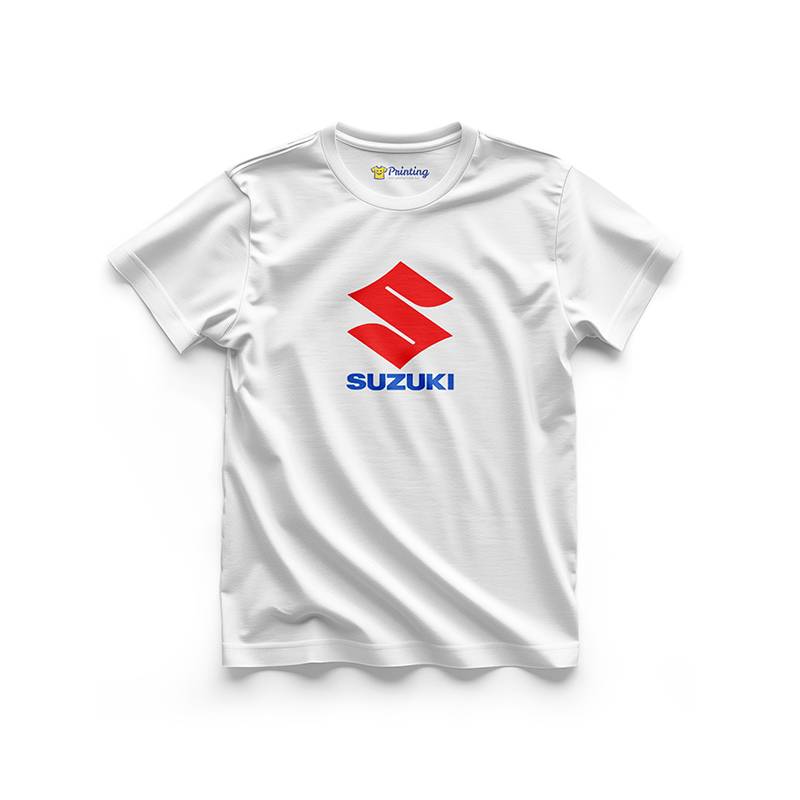 Suzuki Logo Printed - Bike Manufacturing Company T-Shirts CBBM01