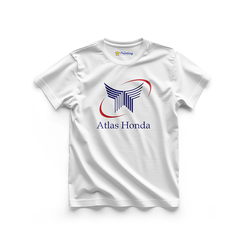 Atlas Honda Logo Printed - Bike Manufacturing Company T-Shirts CBBM03