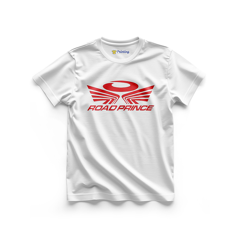Road Prince Logo Printed - Bike Manufacturing Company T-Shirts CBBM04