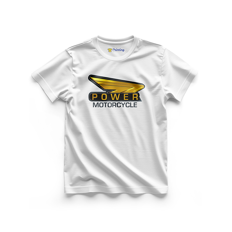 Power Logo Printed - Bike Manufacturing Company T-Shirts CBBM08