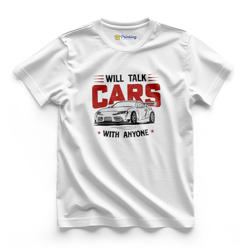 Car Lovers Vector Printed T-Shirts LPCL06
