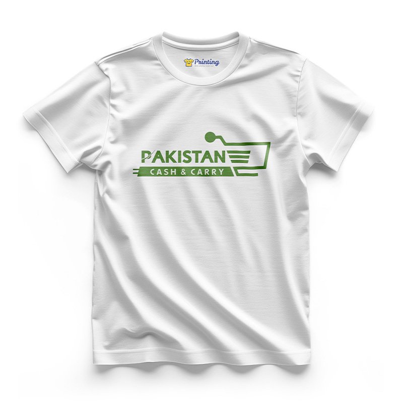 Pakistan Cash & Carry Logo Printed Staff T-Shirts CBCC01