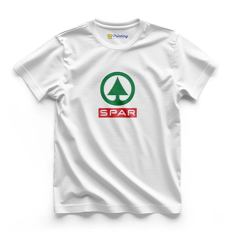 Spar Logo Printed Staff T-Shirts CBCC15