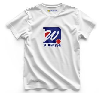 D.Watson  Logo Printed Staff T-Shirts CBCC16