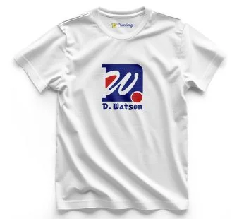 D.Watson  Logo Printed Staff T-Shirts CBCC16