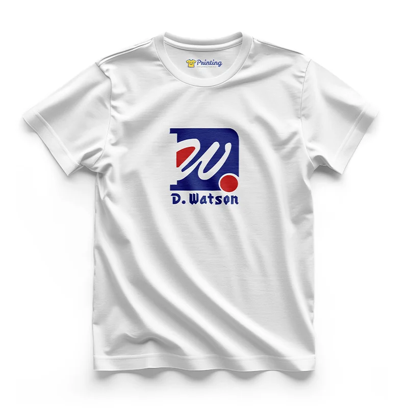 D.Watson Logo Printed Staff T-Shirts CBCC16
