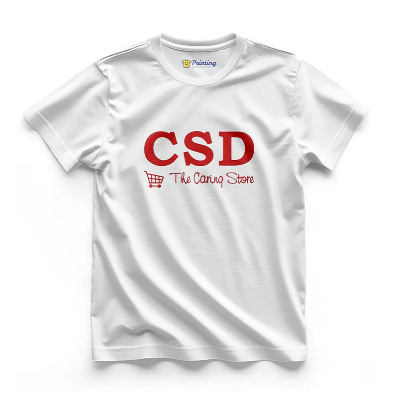 CSD Logo Printed Staff T-Shirts CBCC17