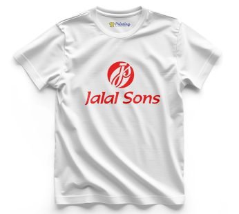 Jalal Sons Logo Printed Staff T-Shirts CBCC18
