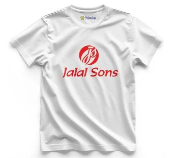 Jalal Sons Logo Printed Staff T-Shirts CBCC18