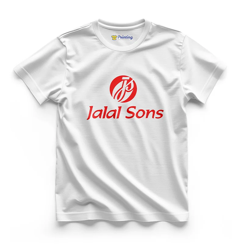 Jalal Sons Logo Printed Staff T-Shirts CBCC18