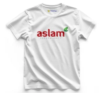 Aslam Cash & Carry Logo Printed Staff T-Shirts CBCC21