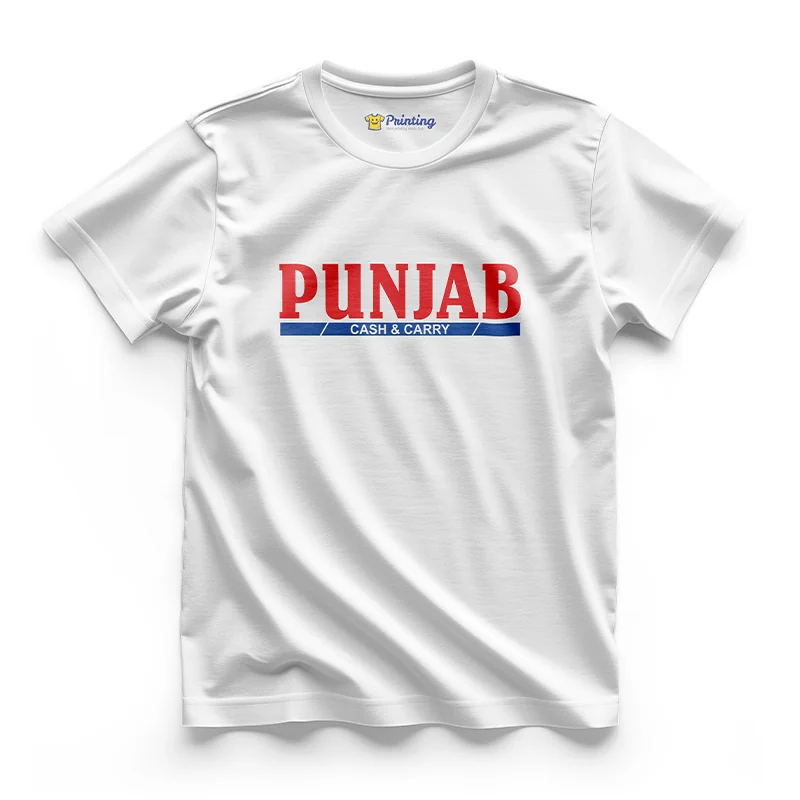 Punjab Cash & Carry Logo Printed Staff T-Shirts CBCC22