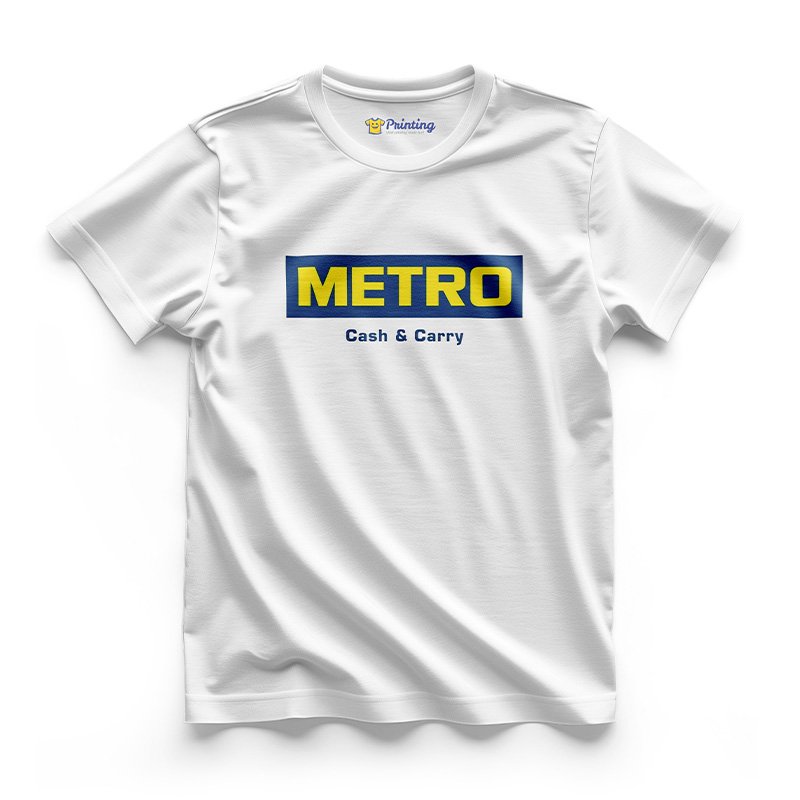 METRO Cash & Carry Logo Printed Staff T-Shirts CBCC03