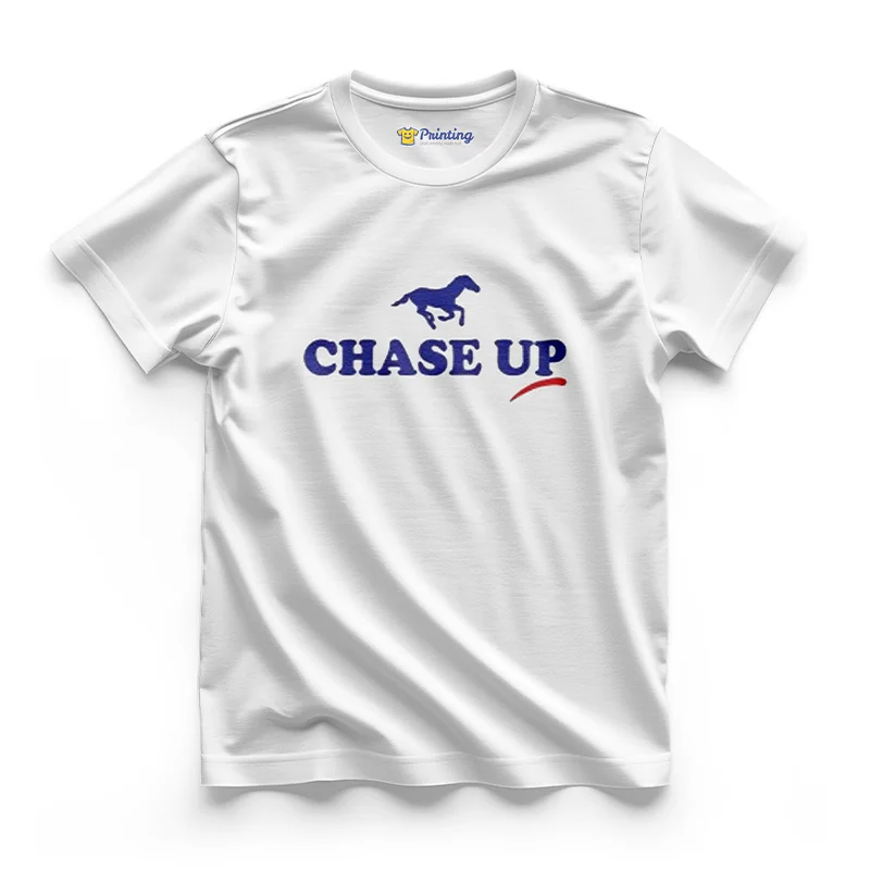 Chase Up Logo Printed Staff T-Shirts CBCC06