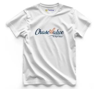 Chase Value Logo Printed Staff T-Shirts CBCC07