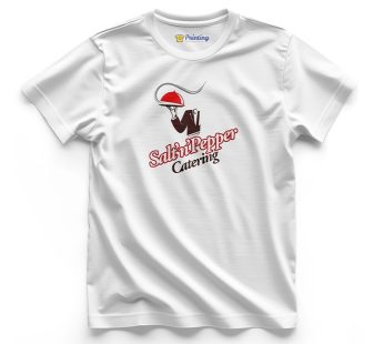Salt & Pepper Logo Printed – Catering Services Staff T-Shirts CBCS02