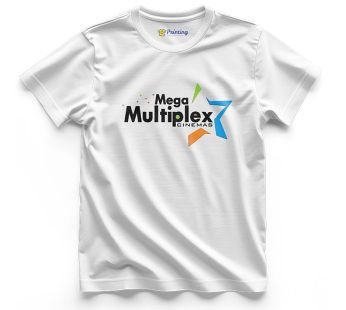 Mega Multiplex Logo Printed – Cinema Staff T-Shirts CBCS14