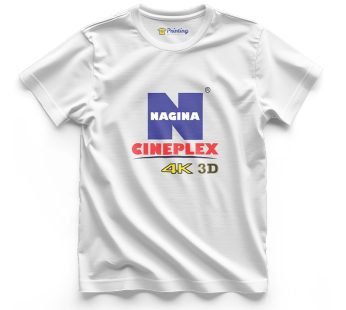 Nagina CinePlex Logo Printed – Cinema Staff T-Shirts CBCS15