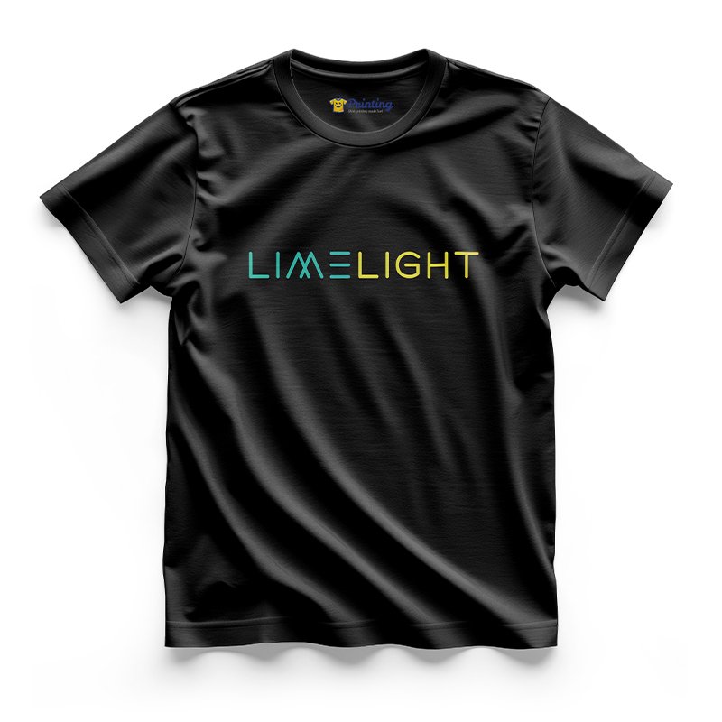 LimeLight Logo Printed - Clothing Brand Staff T-Shirts CBCB10