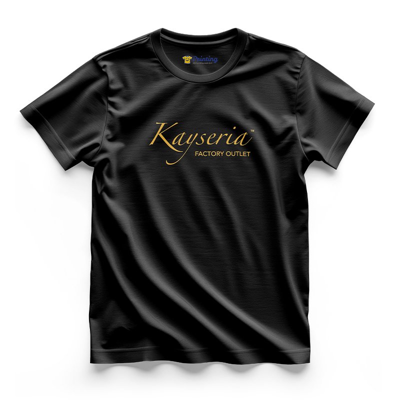 Kayseria Logo Printed - Clothing Brand Staff T-Shirts CBCB12