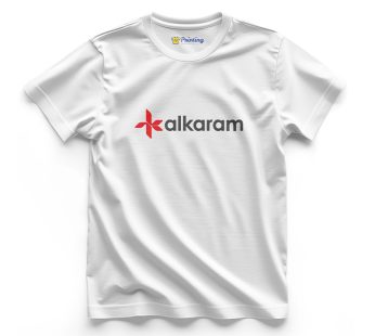 AlKaram Logo Printed – Clothing Brand Staff T-Shirts CBCB13