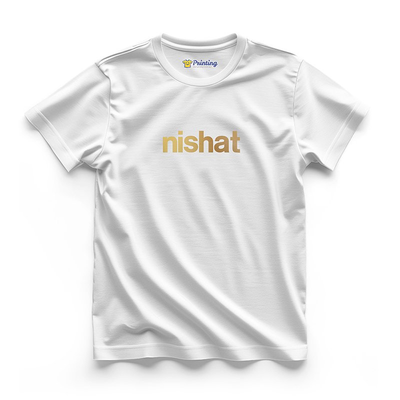 Nishat Logo Printed - Clothing Brand Staff T-Shirts CBCB15