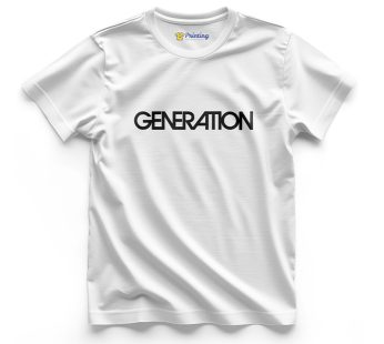 Generation Logo Printed – Clothing Brand Staff T-Shirts CBCB06