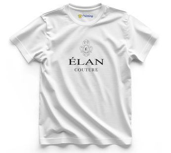Elan Logo Printed – Clothing Brand Staff T-Shirts CBCB07