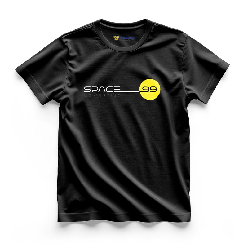 Space 99 Logo Printed - Coworking Space T-Shirts CBCS14