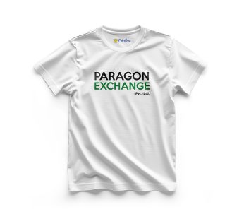 Paragon Exchange Logo Printed – Currency Exchange Company T-Shirts CBCE04