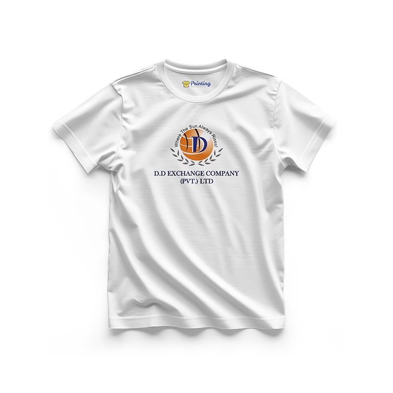 DD Logo Printed - Currency Exchange Company T-Shirts CBCE05