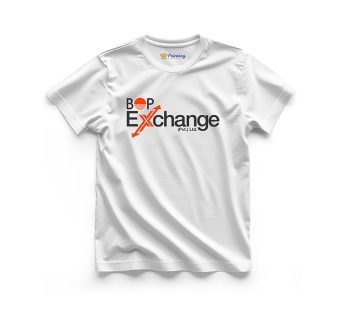 BOP Logo Printed – Currency Exchange Company T-Shirts CBCE06