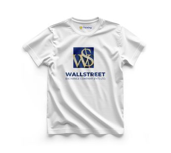 Wall Street Logo Printed – Currency Exchange Company T-Shirts CBCE11