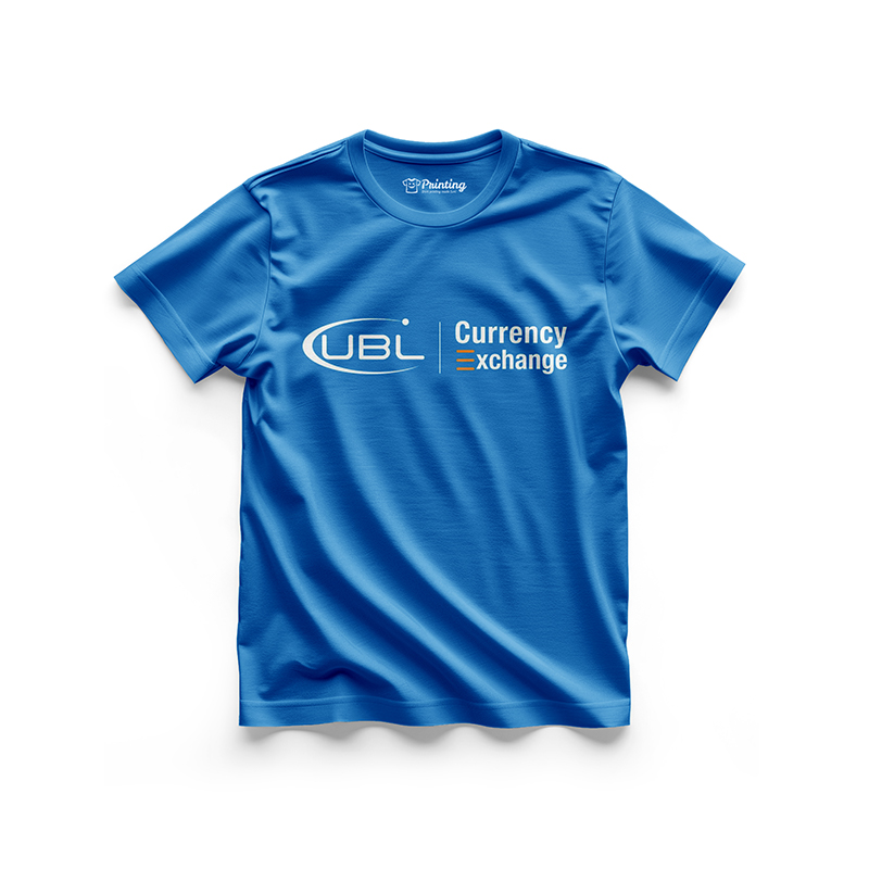UBL Logo Printed - Currency Exchange Company T-Shirts CBCE12