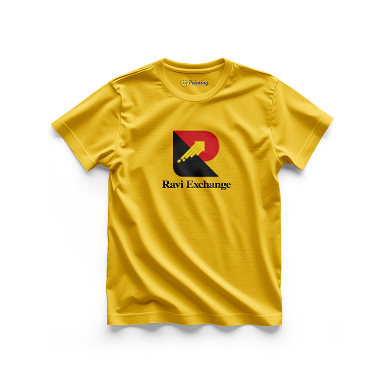 Ravi Logo Printed - Currency Exchange Company T-Shirts CBCE15