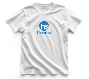 HS Logo Printed – Electronic Store Staff T-Shirts CBES11