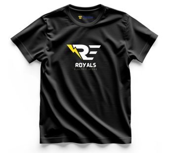 Royals Logo Printed – Electronic Store Staff T-Shirts CBES14