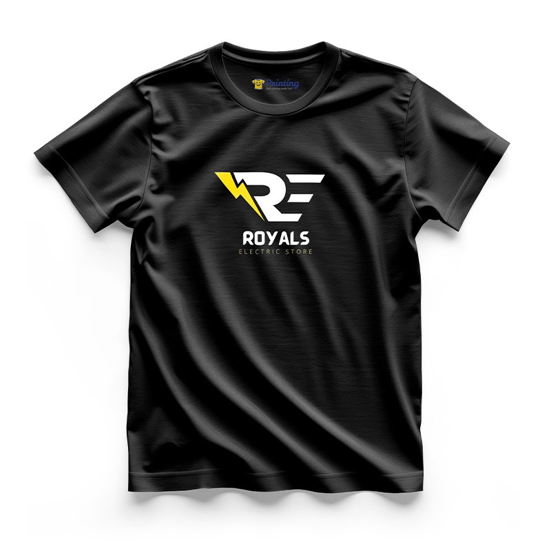 Royals Logo Printed - Electronic Store Staff T-Shirts CBES14