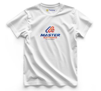 Master Logo Printed – Electronic Store Staff T-Shirts CBES15