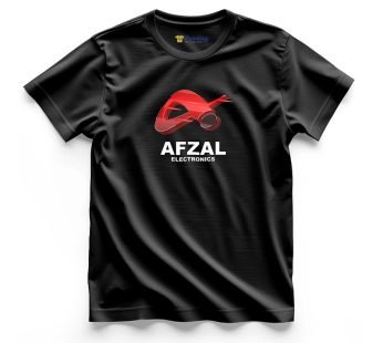 Afzal Logo Printed – Electronic Store Staff T-Shirts CBES05