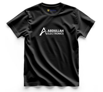 Abdullah Electronics Logo Printed – Electronic Store Staff T-Shirts CBES07